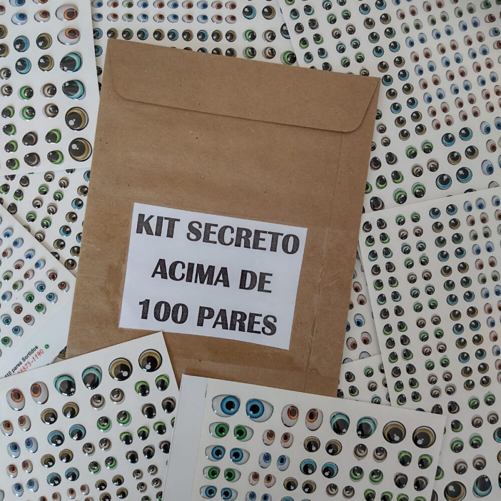 Kit Secreto- 100 pares RESINADOS