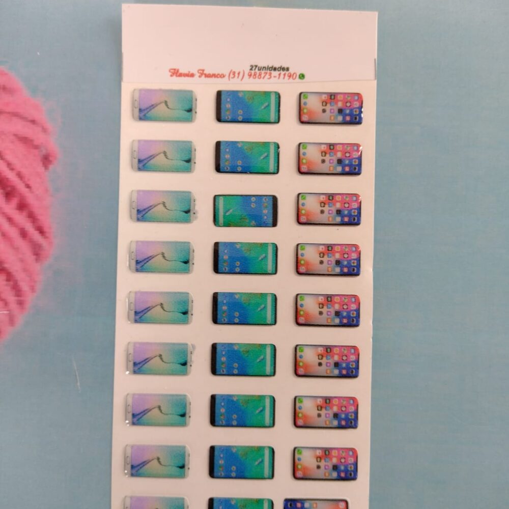 27 Mini Celular Resinado