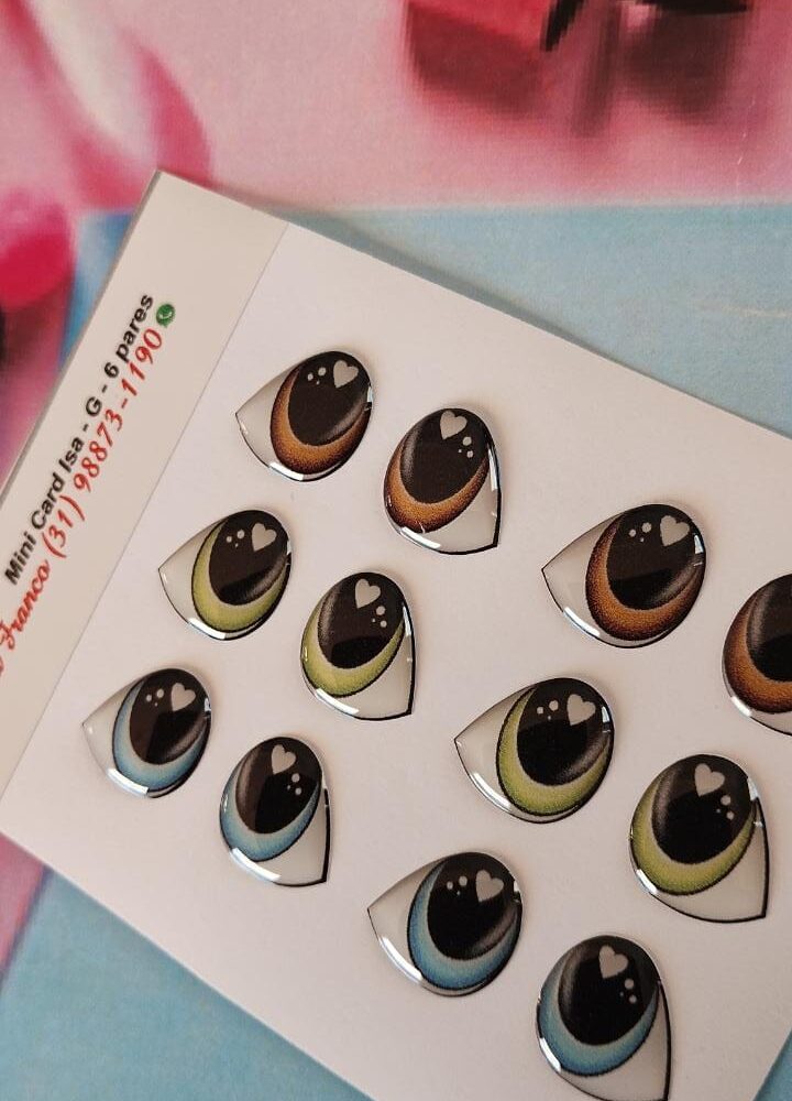 MINI CARD ISA G - 6 PARES