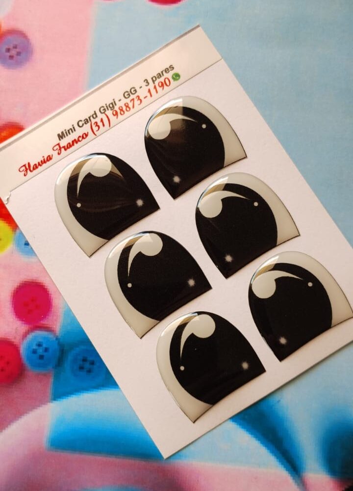 MINI CARD GIGI GG - 3 PARES