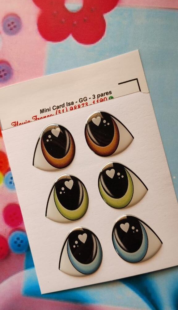MINI CARD ISA GG - 3 PARES